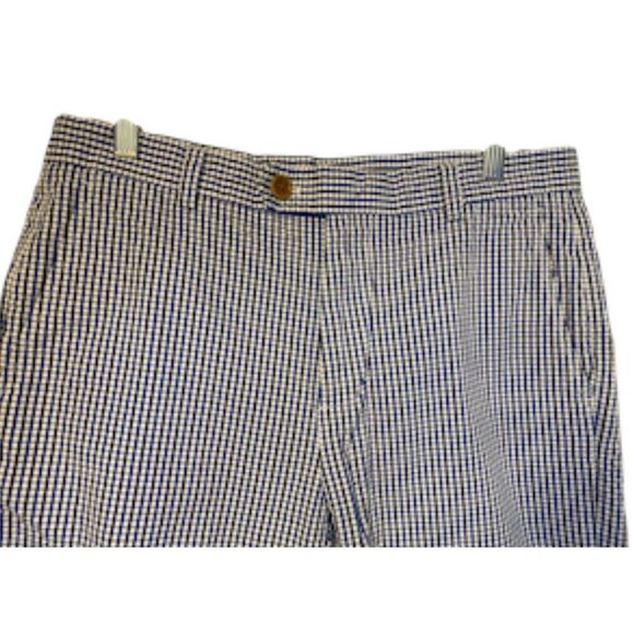 Brooks Brothers Men’s Bermuda Seersucker Shorts Sz. 32 Preppy Packable - Picture 5 of 11